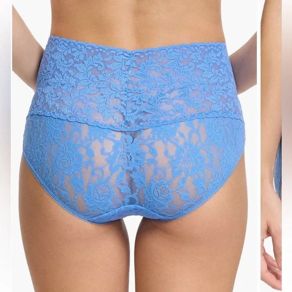(2) NEW Hanky Panky Retro Vikini Lace Panties High Waist - Picture 6 of 7